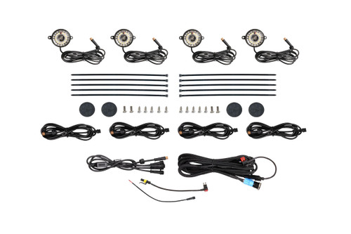 Morimoto XRL05 - Rock Light Kit: White LED / 4 Pack