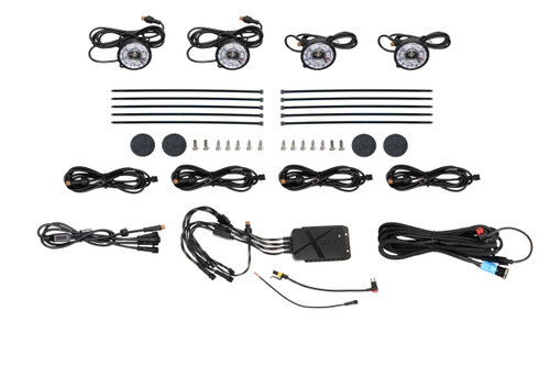 Morimoto XRL20 - Rock Light Kit: RGB LED / 4 Pack