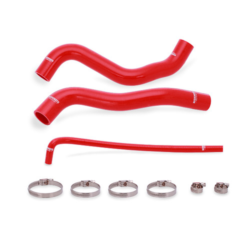 Mishimoto MMHOSE-CSS-12RD - 12-15 Chevy Camaro SS Red Silicone Radiator Coolant Hoses