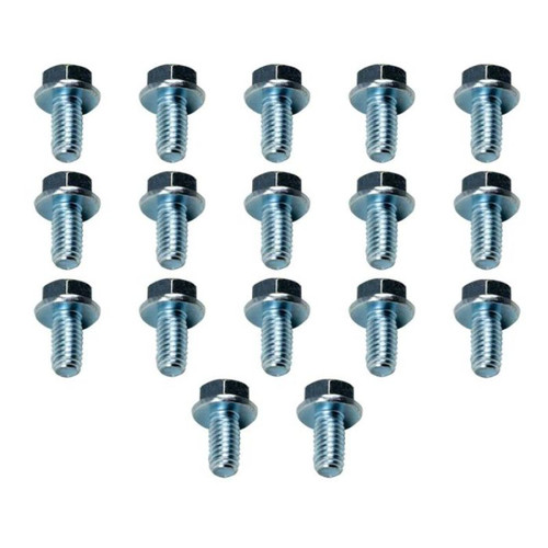 Moroso 38781 - Ford C-6 Stamped Steel Transmission Pan Bolts - Set of 17