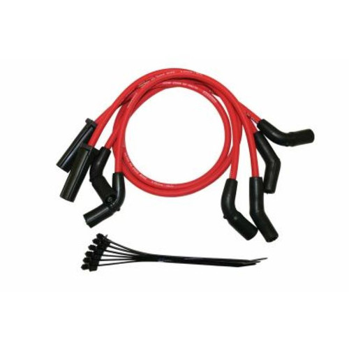 Moroso 28641 - Harley-Davidson Milwaukee 8.65 Spiral Core Wire Set - Red