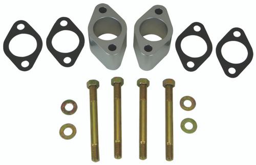 Moroso 63611 - Chevrolet Big Block Water Pump Spacer Kit - Billet Aluminum