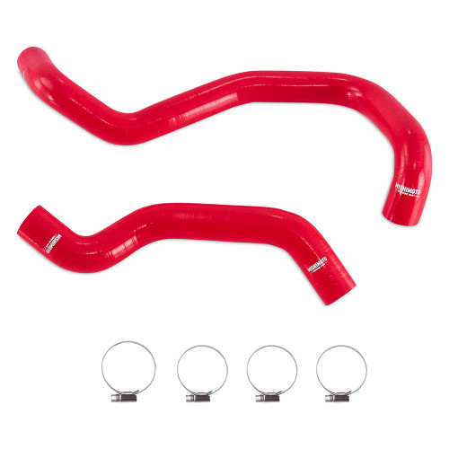 Mishimoto MMHOSE-RGR-19RD - 2019+ Ford Ranger 2.3L EcoBoost Silicone Hose Kit - Red