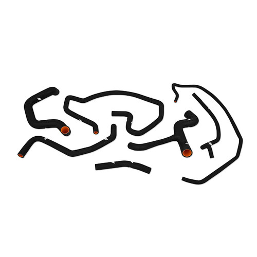Mishimoto MMHOSE-SVT-02BK - 02-04 Ford Focus SVT Black Silicone Hose Kit