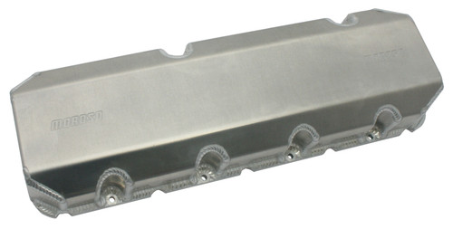 Moroso 68463 - Dart Big Chief II (w/11 & 14 Degree Heads) Valve Cover w/Billet Rail - 3.5in - Aluminum Moroso 68463 - Dart Big Chief II (w/11 & 14 Degree Heads) Valve Cover w/Billet Rail - 3.5in - Aluminum