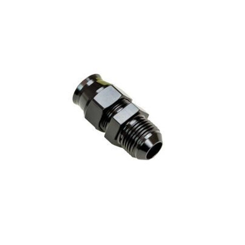 Moroso 65352 - Aluminum Fitting Adapter 10AN Male to 5/8in Tube Compression - Black