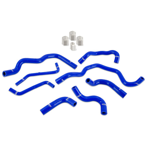 Mishimoto MMHOSE-Z-23ANCBL - 2023+ Nissan Z Silicone Ancillary Coolant Hose Kit - Bue