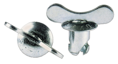 Moroso 71271 - Quick Fastener - Butterfly Head - 7/16in x .500in - Steel - 10 Pack