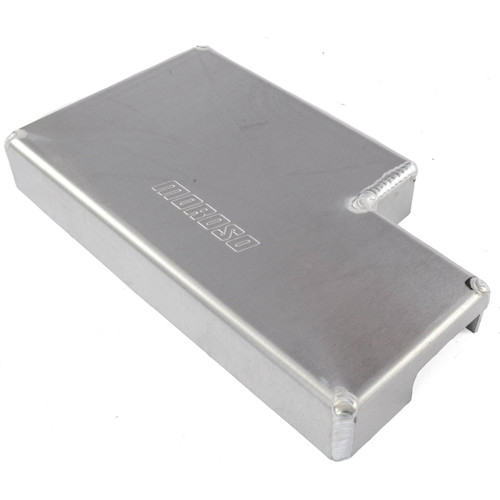 Moroso 74255 - 15-17 Ford Mustang Fuse Box Cover - Fabricated Aluminum