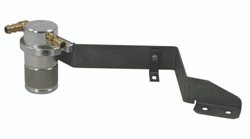 Moroso 85608 - 07-14 Mini Cooper S Air/Oil Separator Catch Can - Small Body - Billet Aluminum
