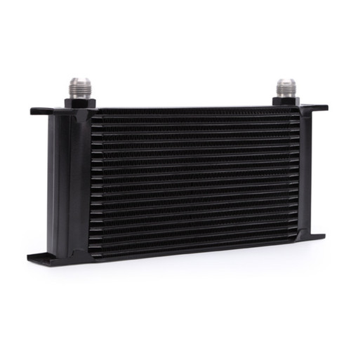 Mishimoto MMOC-19BK - Universal 19 Row Oil Cooler - Black
