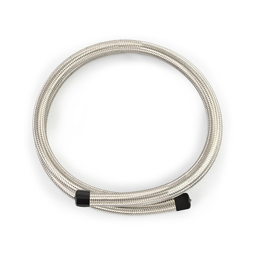 Mishimoto MMSBH-1072-CS - 10AN Braided Line, Stainless Steel - 6ft