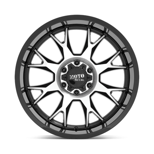 Moto Metal MO80621063518N - Mo806 20X10 Gloss Black Machined