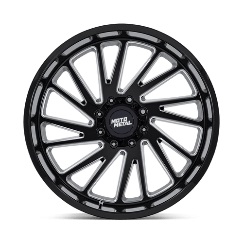 Moto Metal MO811BE24126844N - Mo811 Combat 24X12 Gloss Black Milled