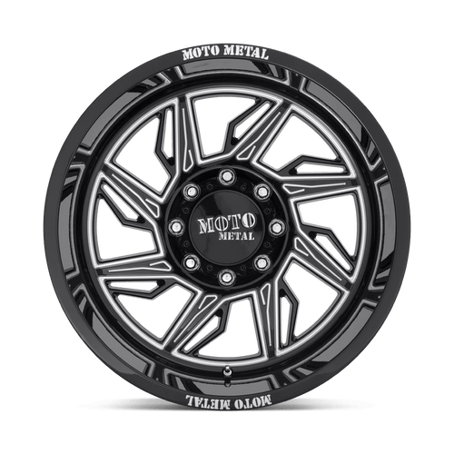 Moto Metal MO99721063318NL - Mo997 Hurricane 20X10 Gloss Black Milled - Left Directional