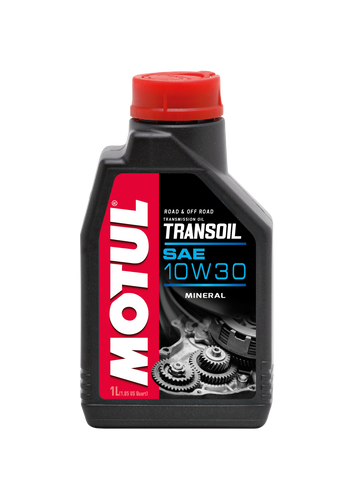 Motul 105894 - 1L Powersport TRANSOIL SAE 10W30 (Wet Clutch) - Petroleum