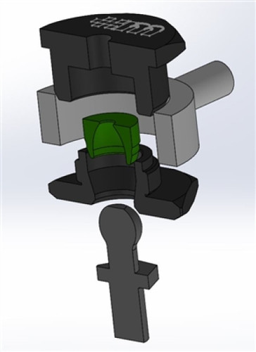 mountune 2363-SSB-BA - 13-18 Ford Focus ST Upgraded Solid Shift Cable Bushing Set