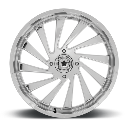 MSA Offroad Wheels M46-024756C - M46 Blade 24X7 Chrome