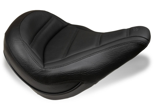 Mustang Motorcycle 75061 - Mustang 18-21 Harley Softail Slim Standard Touring Solo Seat - Black