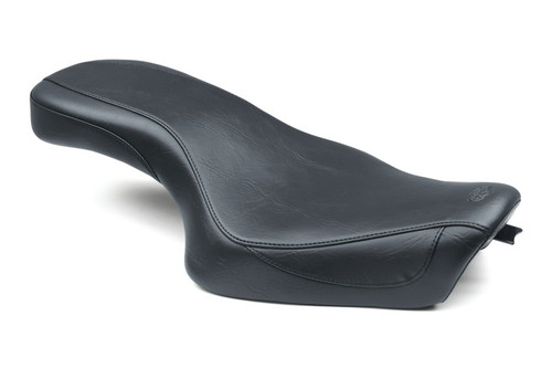 Mustang Motorcycle 75237 - Mustang 04-21 Harley Sportster Super Tripper 1PC Seat - Black