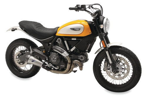 Mustang Motorcycle 75027 - Mustang 15-21 Ducati Scrambler 800 Tripper Fastback 1PC Seat - Black