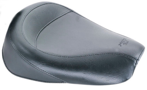 Mustang Motorcycle 75117 - Mustang 82-03 Harley Sportster Standard Touring Solo Seat - Black