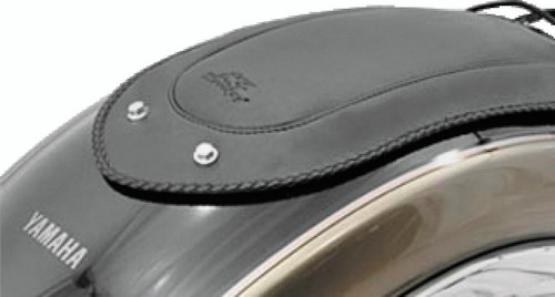 Mustang Motorcycle 75700 - Mustang 82-03 Harley Sportster Standard Touring Solo Seat w/Studs - Black