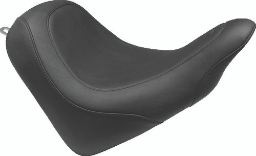 Mustang Motorcycle 75491 - Mustang 82-03 Harley Sportster Standard Touring Passenger Seat w/Studs - Black