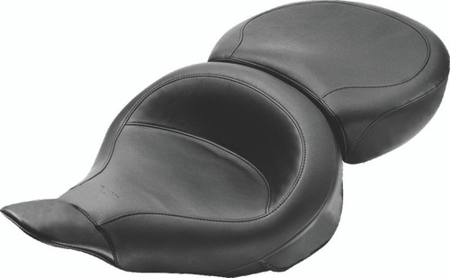 Mustang Motorcycle 75525 - Mustang 80-88 Harley Electra Glide & Tour Glide Wide Touring 1PC Seat - Black