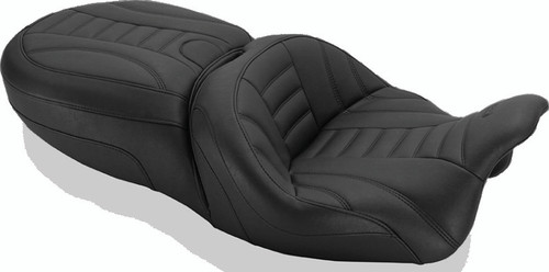 Mustang Motorcycle 76152 - Mustang V-Star 1100 Daytripper 1PC Seat - Black