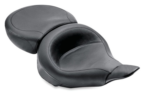 Mustang Motorcycle 76053 - Mustang 80-88 Harley Electra Glide Std, Tour Glide Wide Touring 1PC Seat - Black