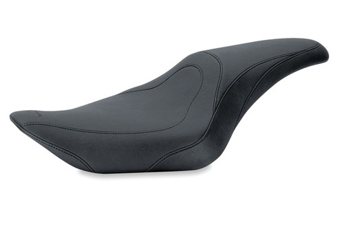 Mustang Motorcycle 76290 - Mustang 04-21 Harley Sportster Tripper Fastback 1PC Seat - Black