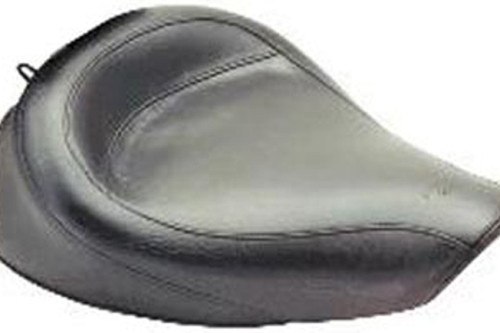 Mustang Motorcycle 75762 - Mustang 91-05 Harley Dyna Wide Touring Solo Seat - Black