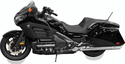 Mustang Motorcycle 76840 - Mustang 13-17 Honda Gold Wing F6B Touring Fastback 1PC Seat - Black