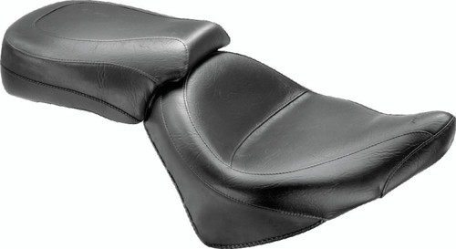 Mustang Motorcycle 76511 - Mustang 03-17 Victory Vegas, Kingpin, 05-07 8-Ball Standard Touring 2PC Seat - Black