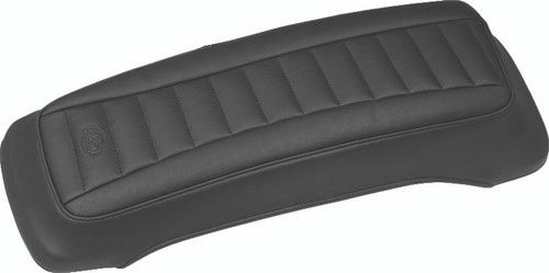 Mustang Motorcycle 77637 - Mustang 93-13 Harley FL Touring Saddlebag Lid Covers Deluxe - Black
