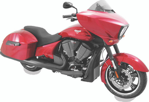 Mustang Motorcycle 76825 - Mustang 10-17 Victory Cross Rds, Cross Country, Hard-Ball, Magnum DayTripper 1PC Seat - Black