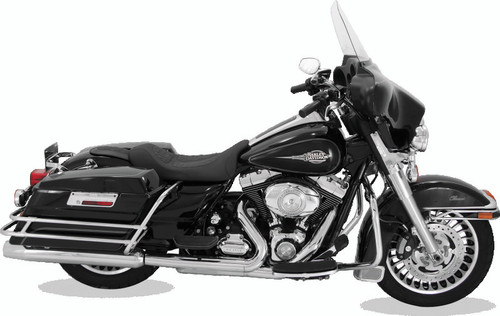 Mustang Motorcycle 76969 - Mustang 08-21 Harley Electra Glide Std,Rd Glide,Rd King,Str Glide Solo Seat w/Diamond Stitch - Black