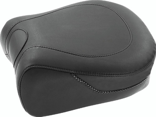 Mustang Motorcycle 79356 - Mustang 97-07 Harley Electra Glide, Rd Glide Lowdown Standard Touring Passenger Seat - Black