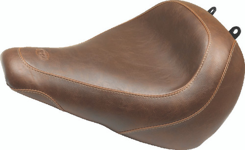 Mustang Motorcycle 83020 - Mustang 18-21 Harley Fat Boy Wide Tripper Solo Seat - Brown