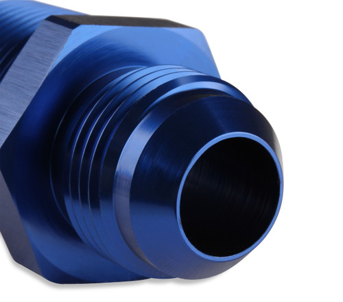 Mr. Gasket 481611 - Straight -10 AN To 3/8 Inch NPT Adapter - Blue