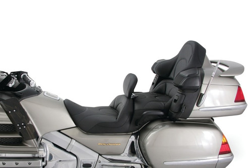 Mustang Motorcycle 79900 - Mustang 01-17 Honda Gold Wing GL1800 Standard Touring 1PC Seat - Black