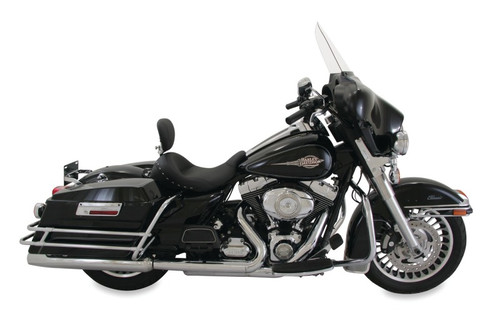 Mustang Motorcycle 79602 - Mustang 08-21 Harley Electra Glide Std,Rd Glide,Rd King,Str Glide Std Touring Solo Seat Studs- Blac