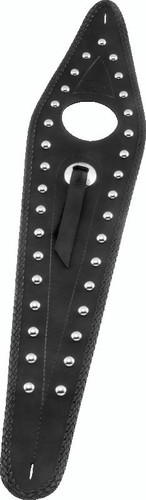 Mustang Motorcycle 93102 - Mustang 95-07 Honda VT1100 Sabre, Ace, Ace Tourer Tank Bib w/Studs - Black