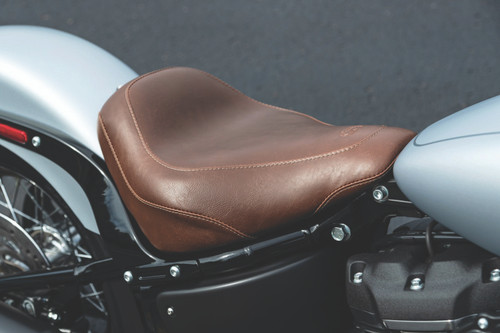 Mustang Motorcycle 83050 - Mustang 18-21 Harley Softail Slim Wide Tripper Solo Seat - Brown