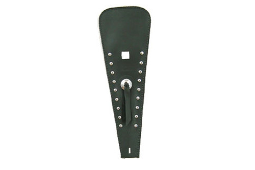 Mustang Motorcycle 93172 - Mustang 05-08 Suzuki VL800 Volusia, Boulevard C50 Tank Bib w/Studs - Black