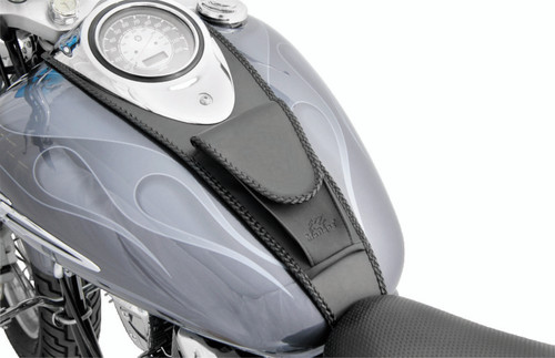 Mustang Motorcycle 93324 - Mustang 07-17 Yamaha 1300 V-Star Cruiser Tank Bib - Black