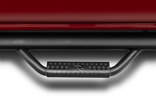 N-Fab D0289QC-6-TX - Nerf Step 02-08 Dodge Ram 1500/2500/3500 Quad Cab 6.4ft Bed - Tex. Black - Bed Access - 3in