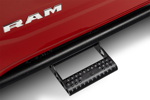 N-Fab D154RKRCCS4 - RKR Step System 09-17 Dodge Ram 1500 Crew Cab - Tex. Black - 1.75in