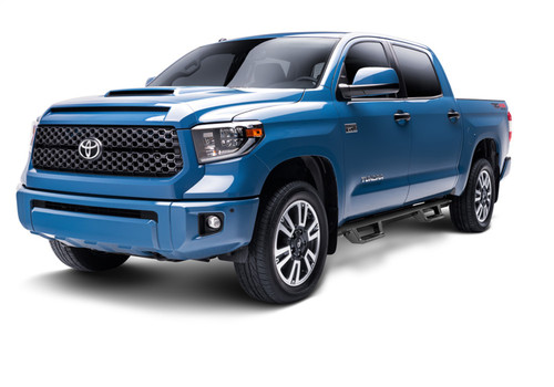 N-Fab EXT07QC-TX - EPYX 07-18 Toyota Tundra Double Cab - Cab Length - Tex. Black